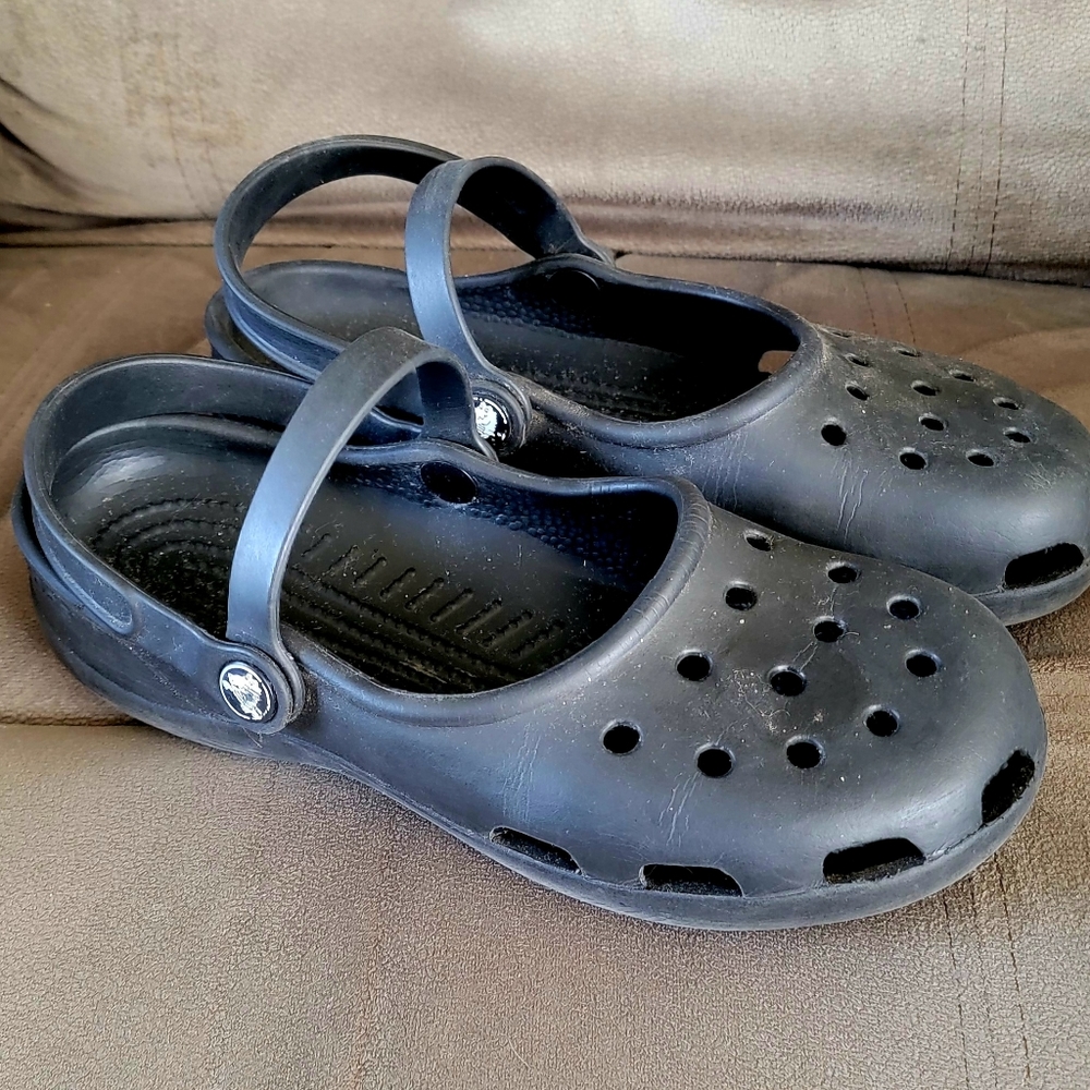 Womens Croc Mary Janes
